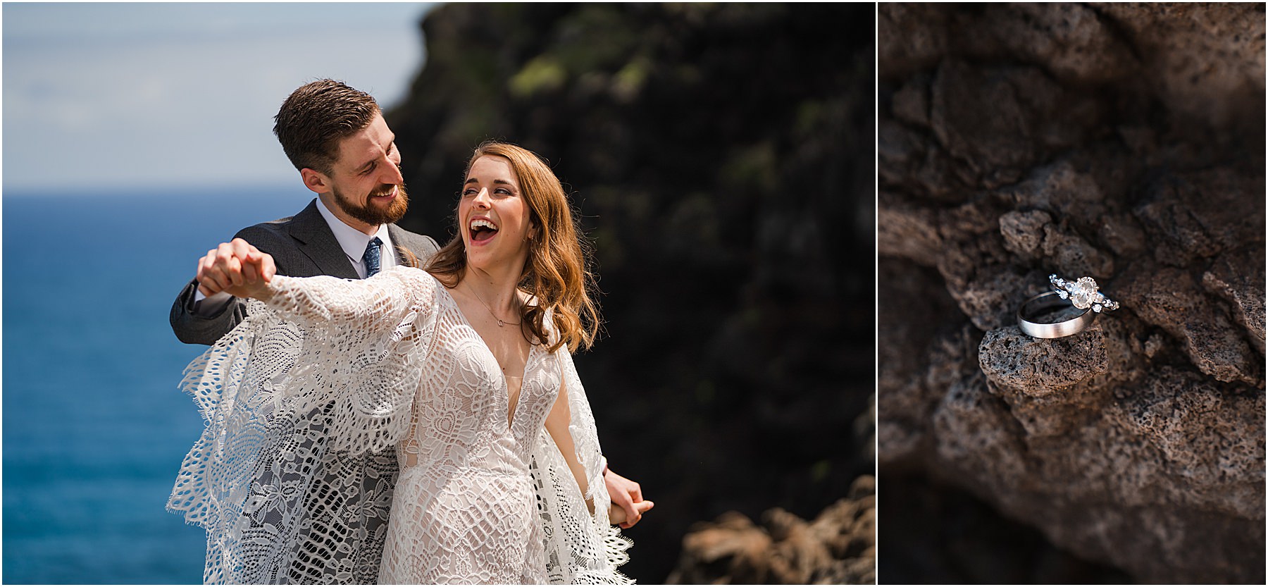 cliffside adventure elopement by sydney and ryan