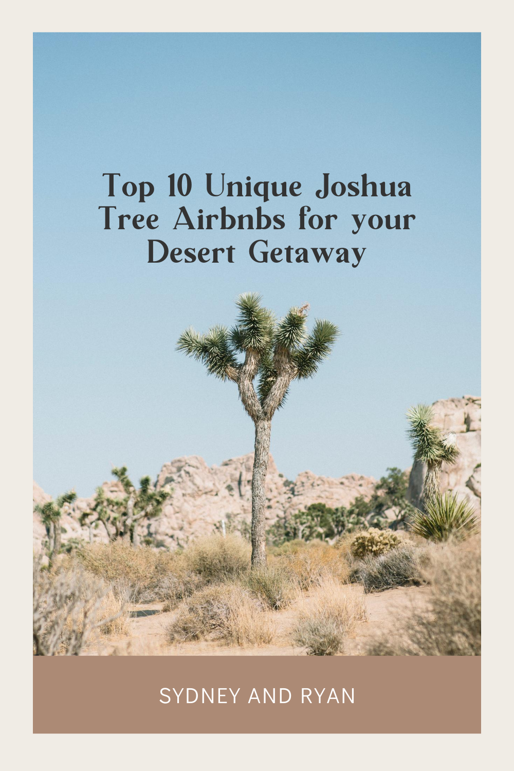 Unique Airbnbs in Joshua Tree