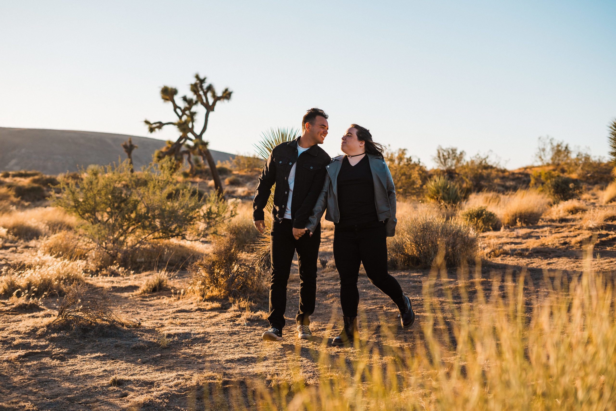 joshua Tree edgy engagement pictures