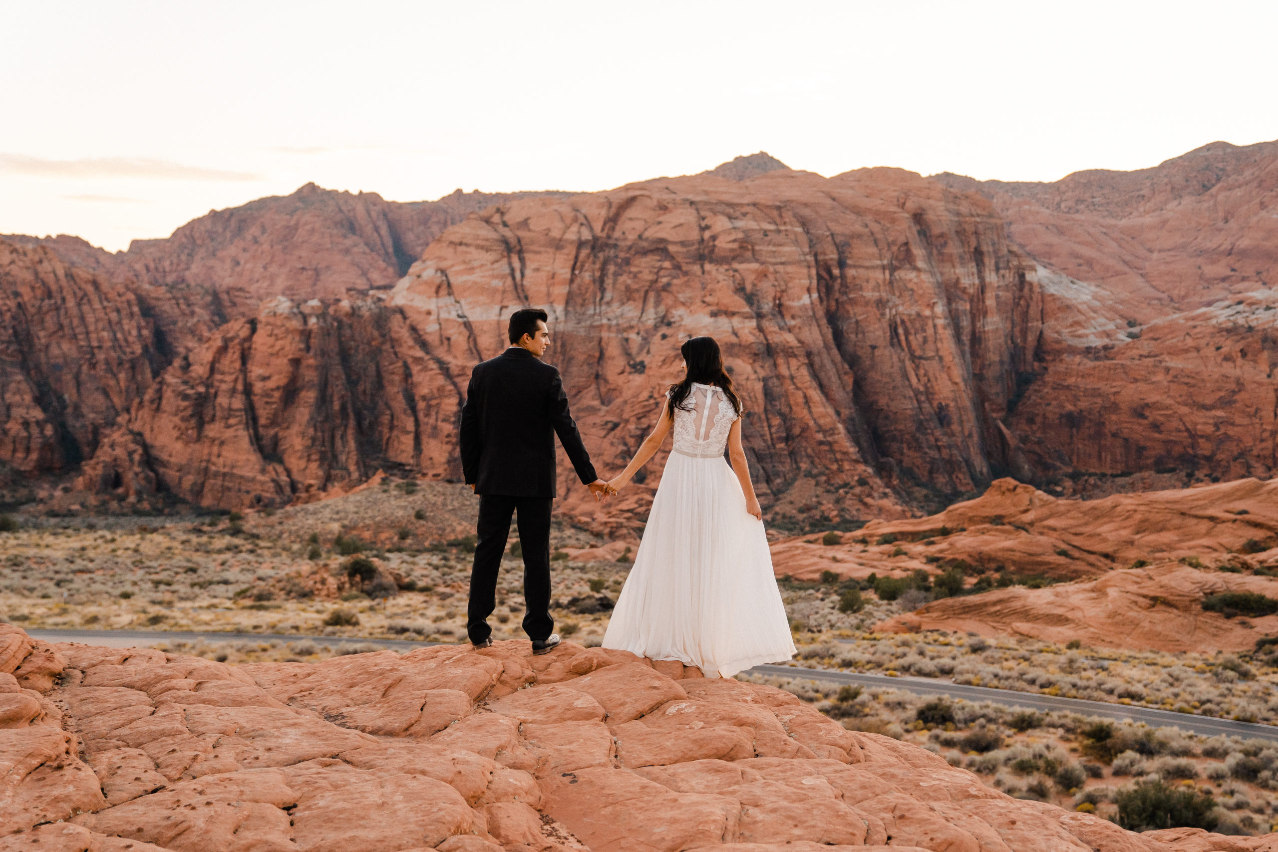 Snow Canyon Elopement in Southern Utah
