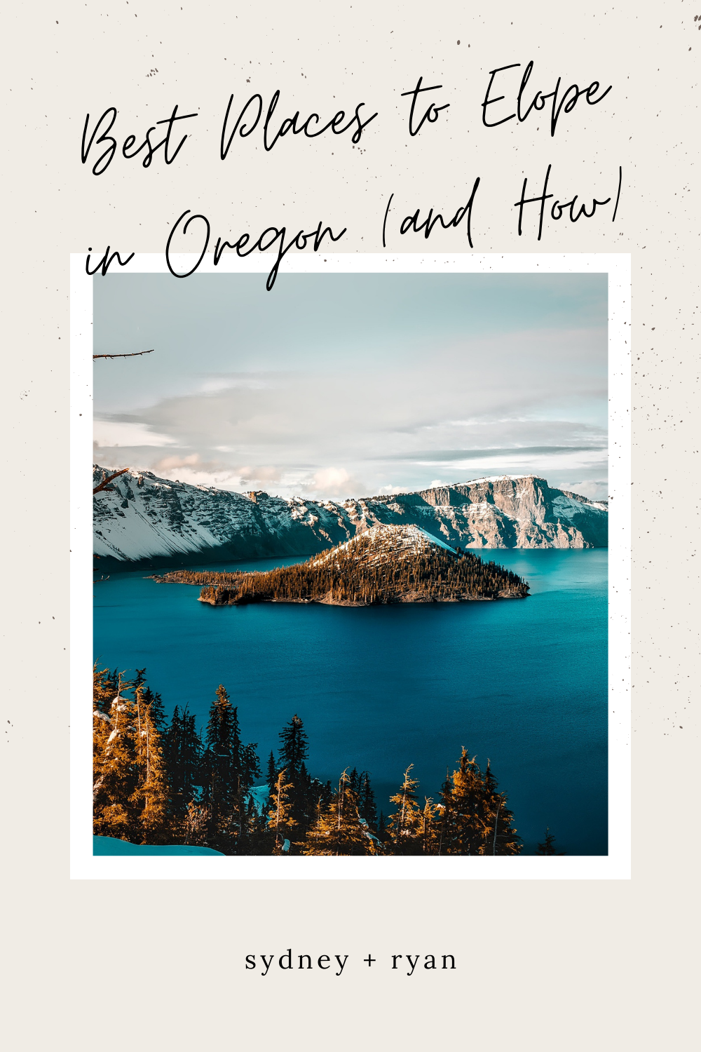 Best Places to Elope in Oregon | Oregon elopement guide