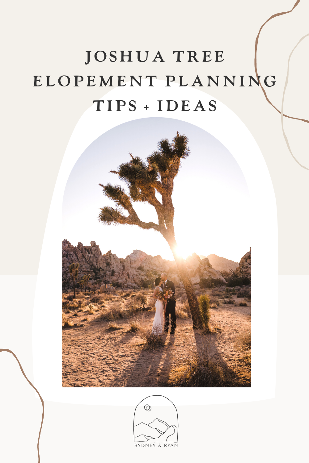 JOSHUA Tree California Elopement Planning Tips and Ideas